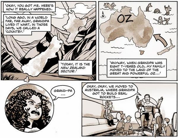 《逃离地球》里传承下来的地球文化。