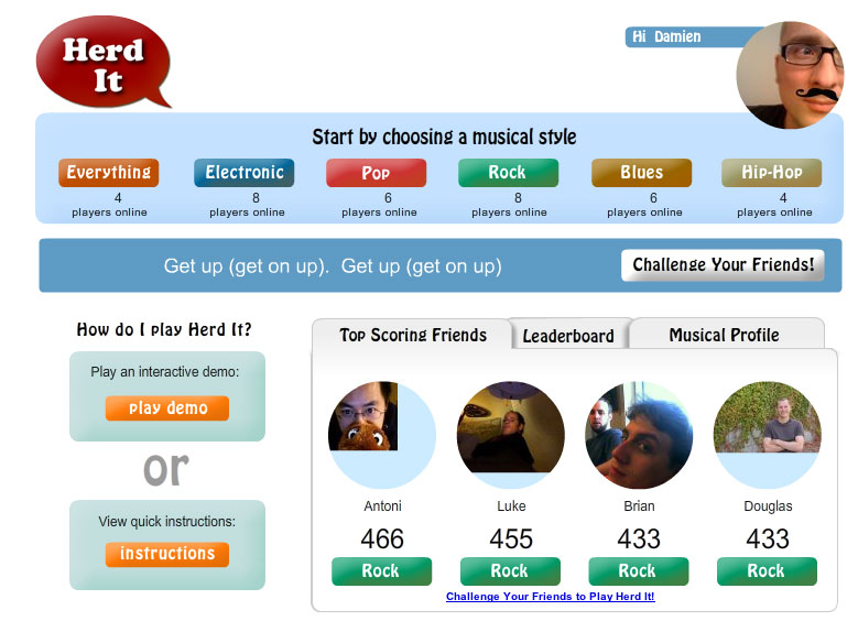 Facebook上的Herd It