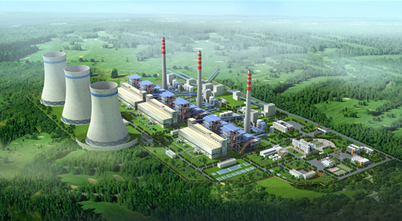 广东茂名油页岩发电项目规划图。（图片：fortuneage.com）