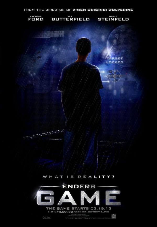 电影《安德的游戏》宣传海报。