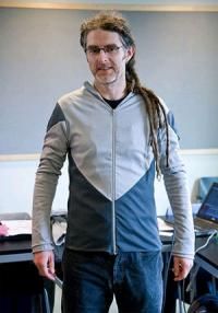 电影情节触觉模拟夹克衫。