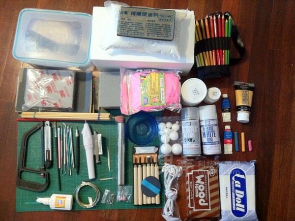 制作属于你自己的球形关节人偶