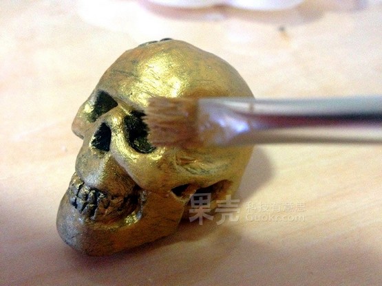 泥塑入门，做个蒸汽朋克范儿黄金头骨