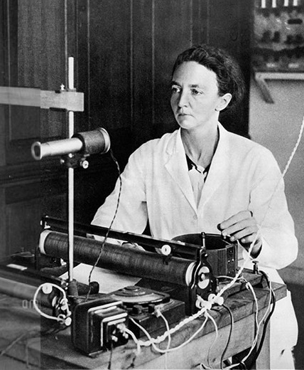 伊蕾娜 · 居里 - 约里奥（The Granger Collection, New York，via smithsonianmag.com）