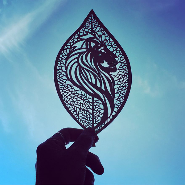 这些萌你一脸血的狐狸和螃蟹剪纸，好想要一张当窗花贴啊