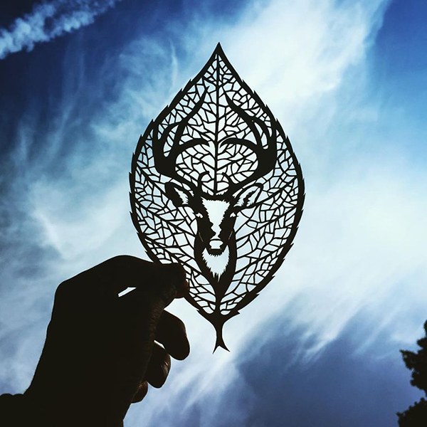 这些萌你一脸血的狐狸和螃蟹剪纸，好想要一张当窗花贴啊