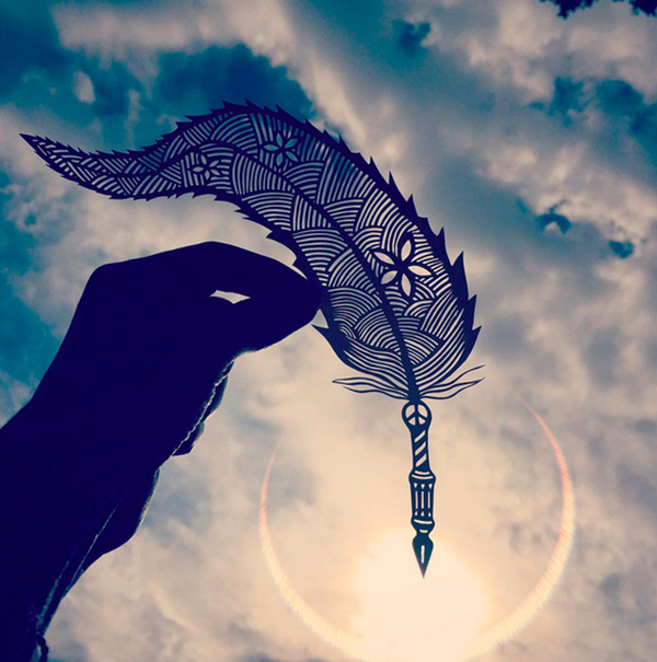 这些萌你一脸血的狐狸和螃蟹剪纸，好想要一张当窗花贴啊