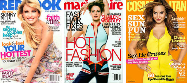 看时尚杂志励志瘦身？你想太多了