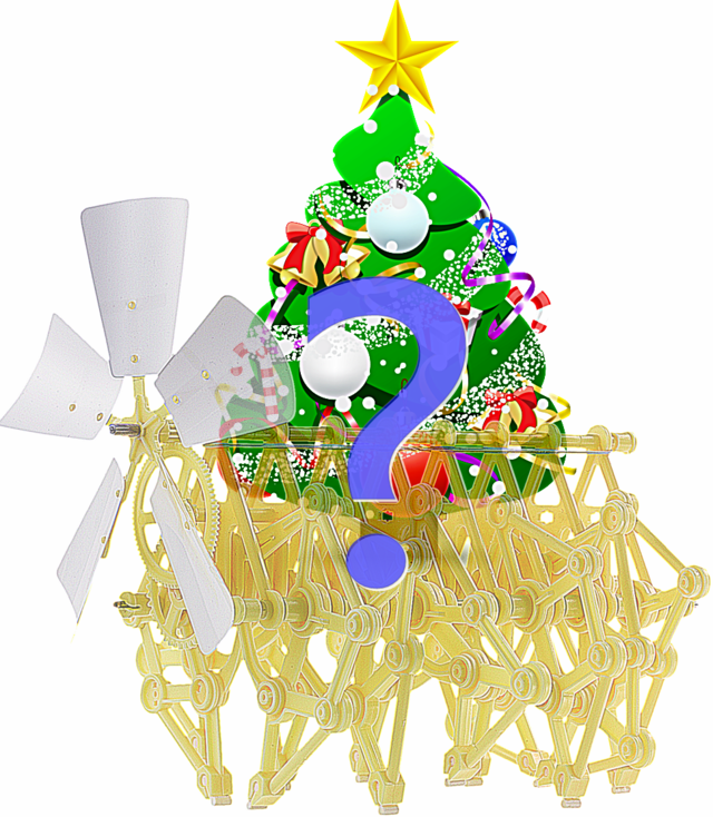 DIY一棵会走的圣诞树