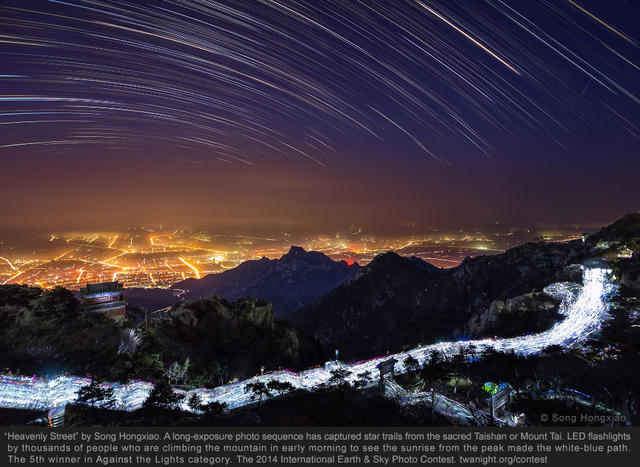 【科学美图】夜空之美 PK 对抗光害