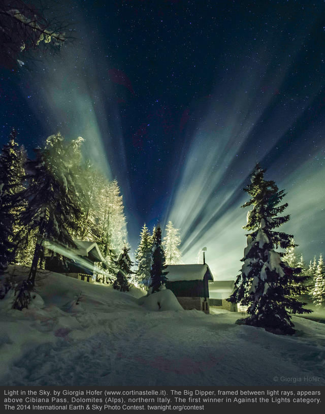 【科学美图】夜空之美 PK 对抗光害