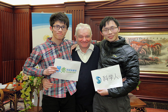 【果壳网专访】科学人对话英国皇家学会会长：把科学做对了，再去讨论政治和经济