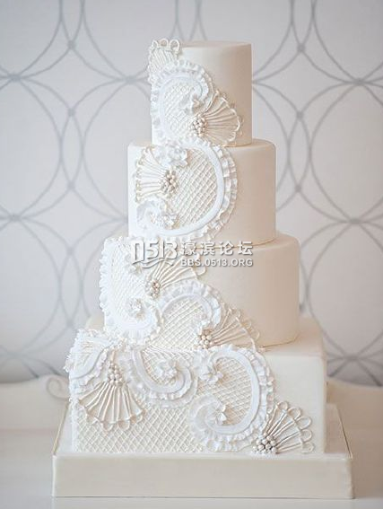 蕾丝蛋糕