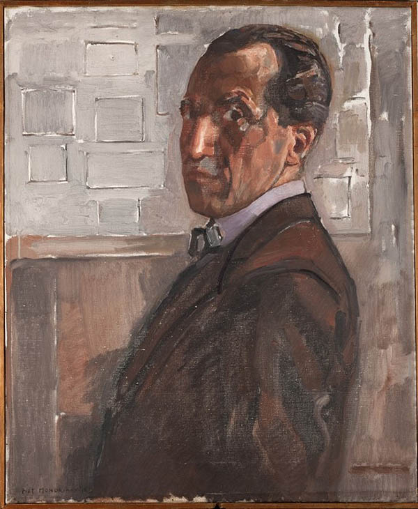 看展览|蒙德里安在钟爱画格子之前，画了些什么？