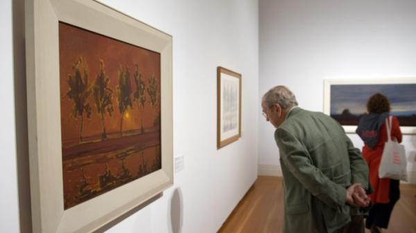 看展览|蒙德里安在钟爱画格子之前，画了些什么？