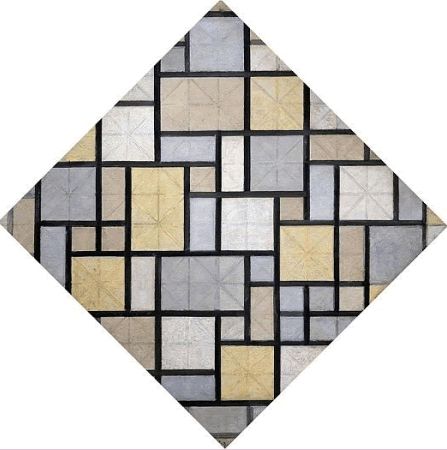 看展览|蒙德里安在钟爱画格子之前，画了些什么？