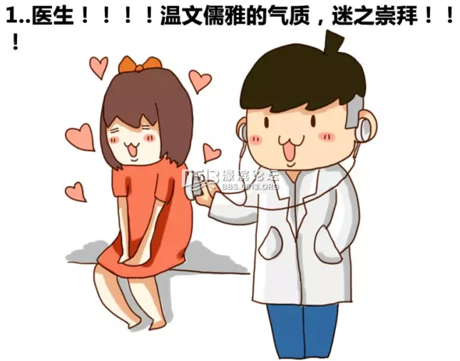 女生喜欢的男生职业