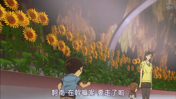 梵高的向日葵很美，却救不了柯南的傻白甜