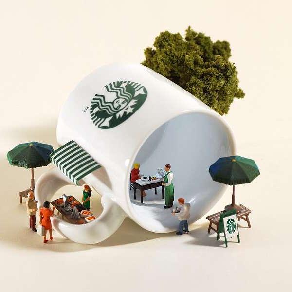 藏在生活中的美，日用品中的微型世界