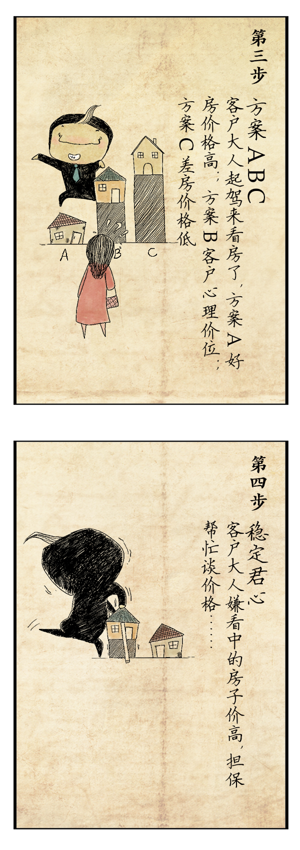 好喵漫画 | 二手房屋中介爆米花宝典（节选）