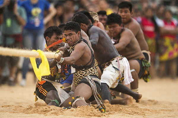 读图 | 首届世界土著人运动会，看看都比些什么项目？