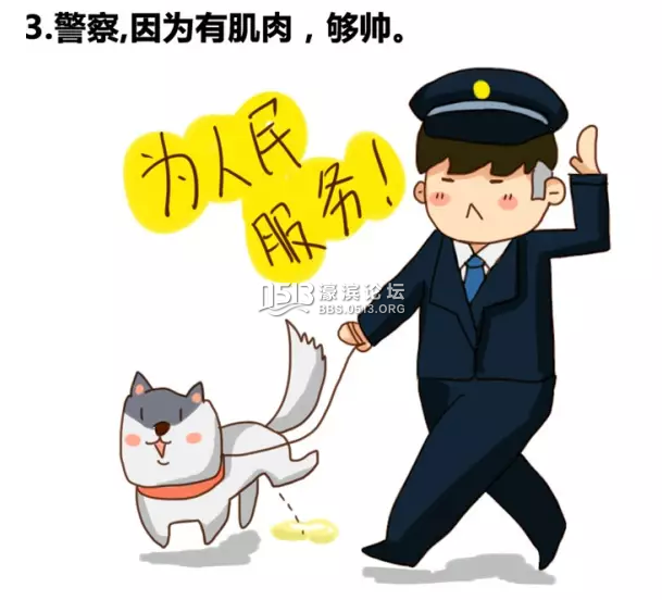 女生最喜欢男生从事的职业