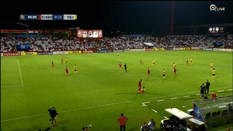 亚冠决赛首回合恒大0比0阿赫利：高拉特伤退，对手染红