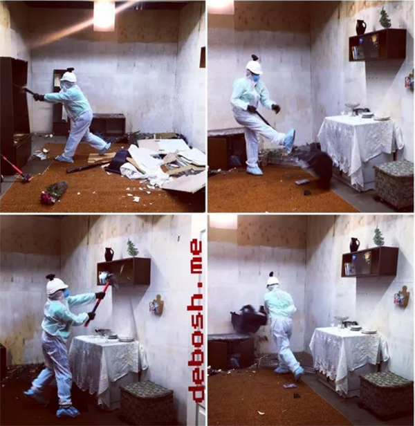 感觉不爽？现在你付一笔钱就可以毁了这个房间里的所有东西