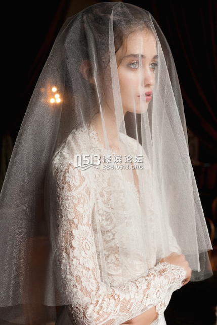 蕾丝婚纱
