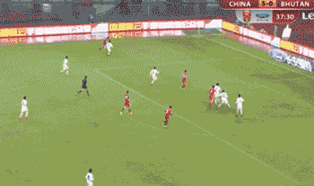 中国男足12比0“狂扫”不丹！快看这些球都是怎么进的
