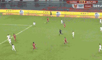 中国男足12比0“狂扫”不丹！快看这些球都是怎么进的