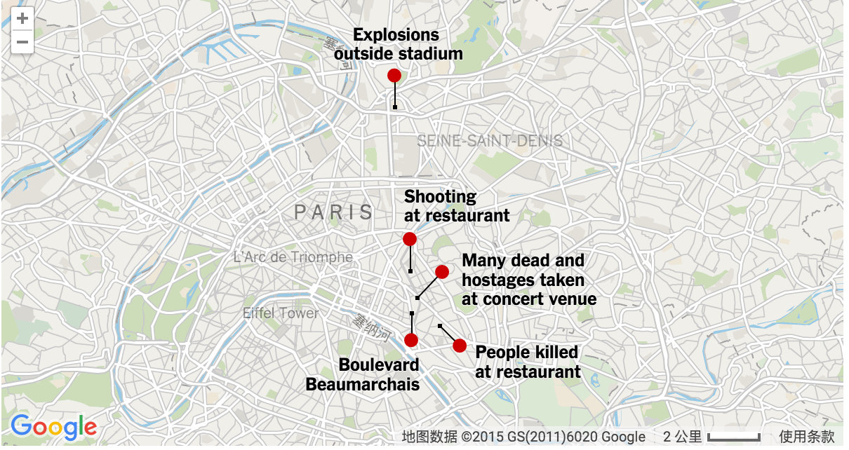法国政府情报部门近期警告恐怖袭击可能迫在眉睫