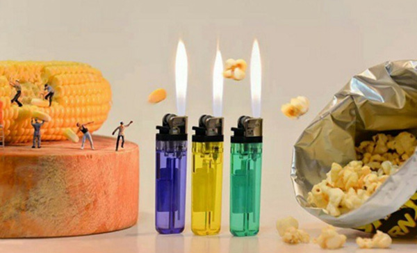 为向吉卜力致敬，他创造了一个超现实的微观世界