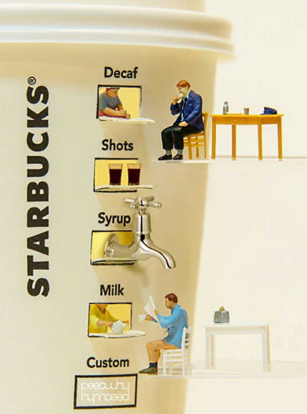 为向吉卜力致敬，他创造了一个超现实的微观世界