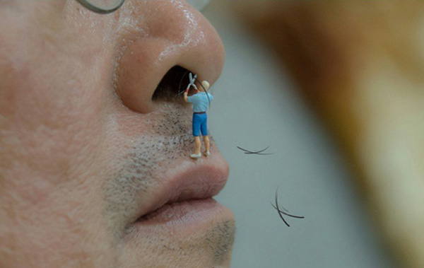 为向吉卜力致敬，他创造了一个超现实的微观世界