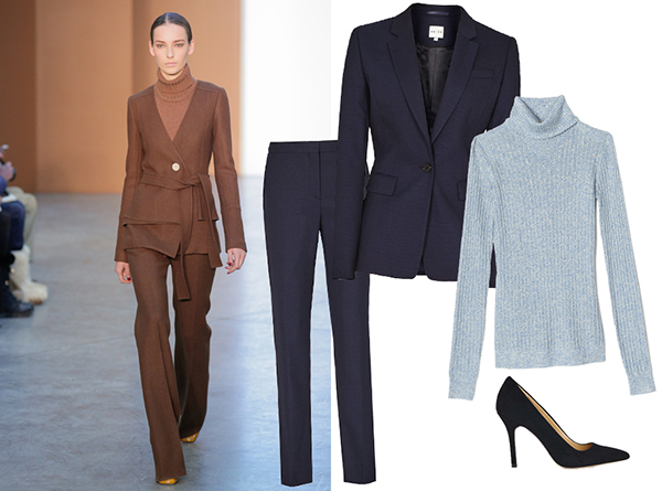 天冷了，身材丰满的女性该不该穿高领？