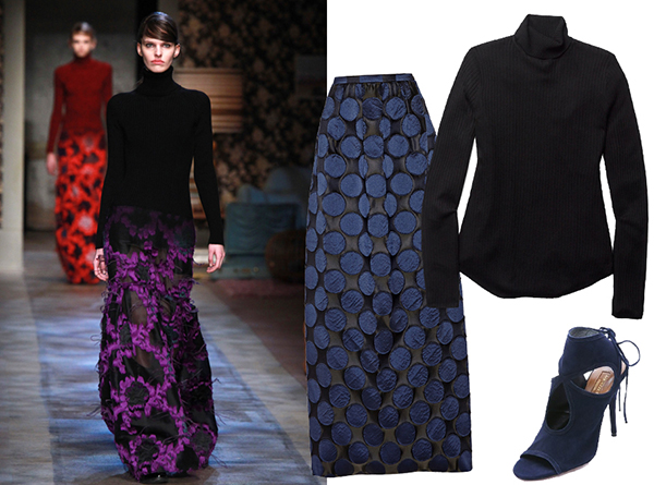 天冷了，身材丰满的女性该不该穿高领？