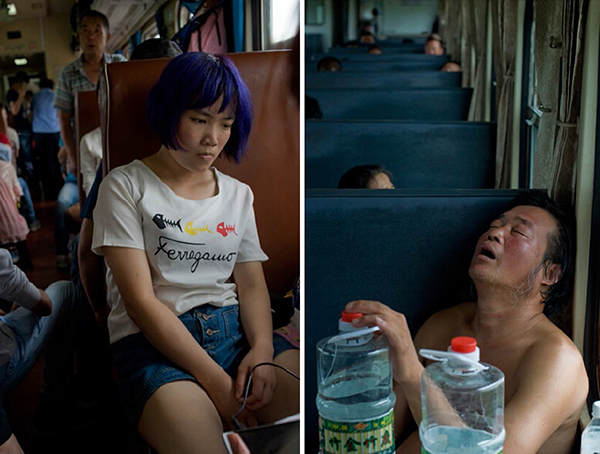 7年15万张照片，野生电工摄影师记录绿皮车里的百态人生