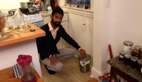 每日一词：“他的生活没垃圾”