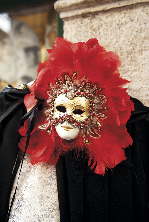 在威尼斯，看看游客