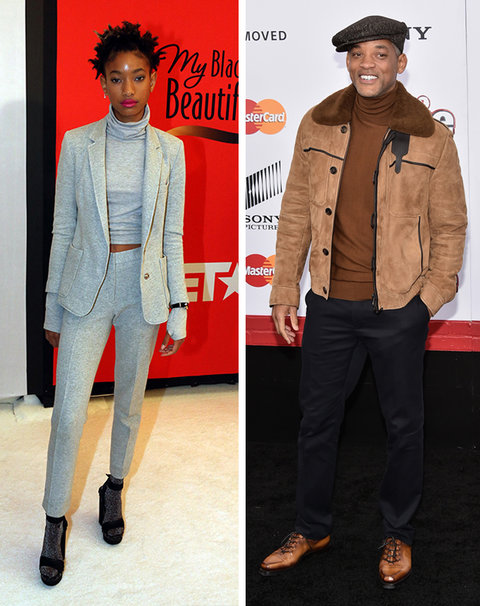 摇滚范儿老爸给女儿最好的礼物，是他们强大的时尚基因