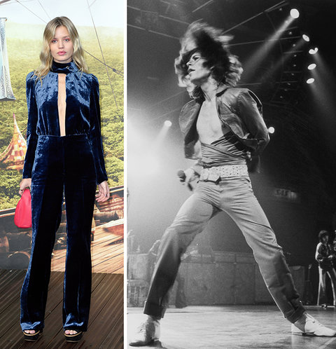 摇滚范儿老爸给女儿最好的礼物，是他们强大的时尚基因