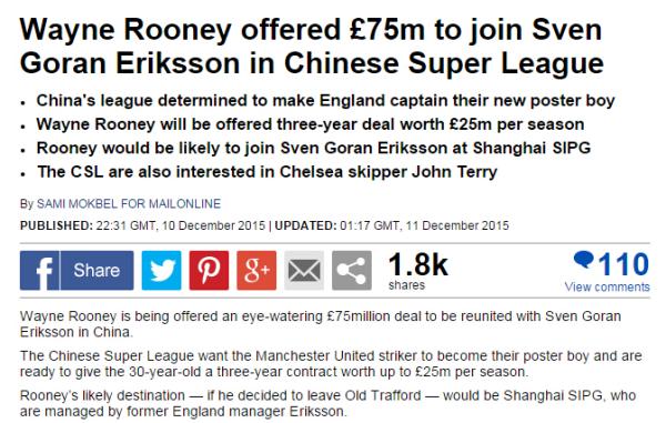 国际足坛现在流行一种“假新闻”叫去中超？