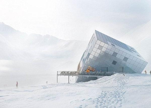 全世界最前卫奇特的滑雪小屋，跟詹姆斯·邦德一起去野