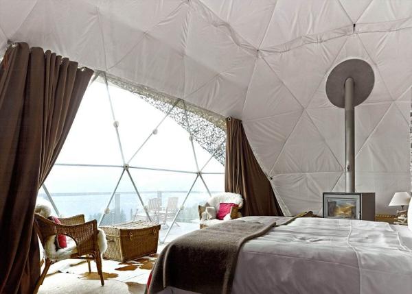 全世界最前卫奇特的滑雪小屋，跟詹姆斯·邦德一起去野