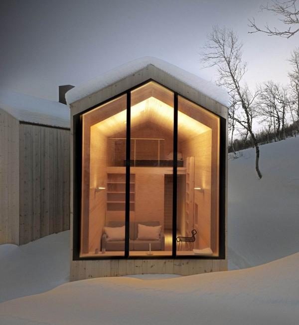 全世界最前卫奇特的滑雪小屋，跟詹姆斯·邦德一起去野