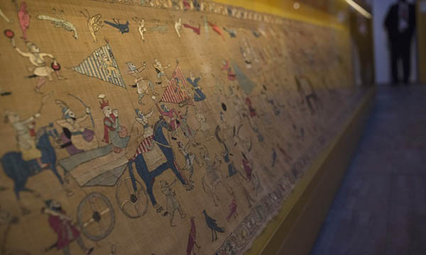 看展览|印度，把神明草木历史记录在织物之上