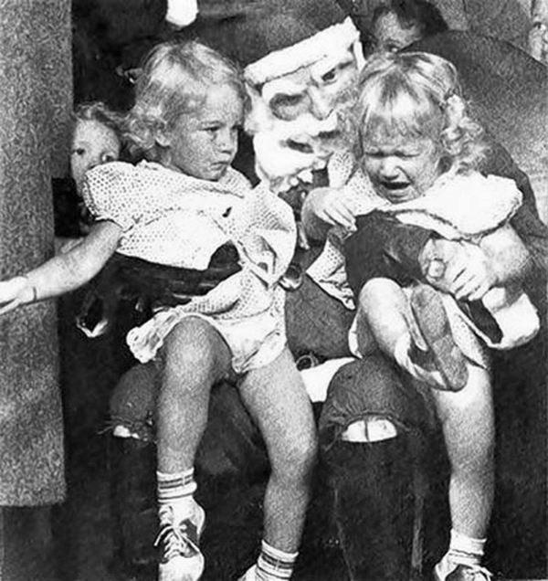 圣诞老人竟然也有这么惊悚的崩坏照，慎点！