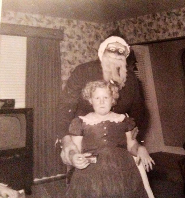 圣诞老人竟然也有这么惊悚的崩坏照，慎点！