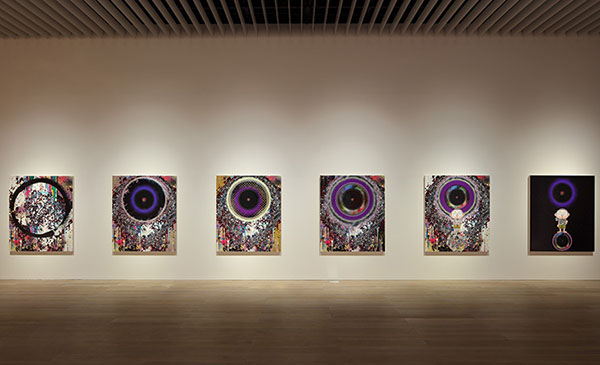 看展览|曾为LV设计的村上隆，这次画了罗汉禅宗